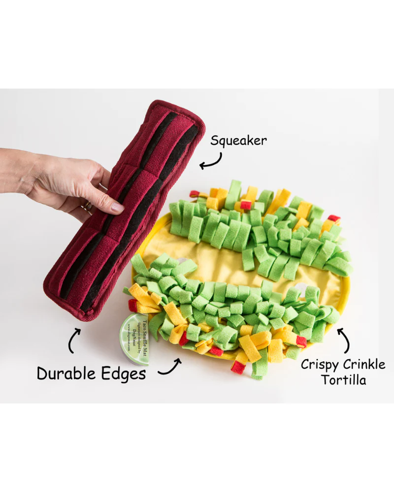 Taco Snuffle Mat Dog Toy - Image 5