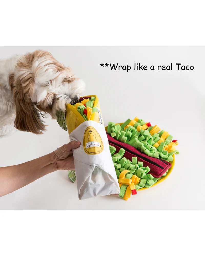 Taco Snuffle Mat Dog Toy - Image 7