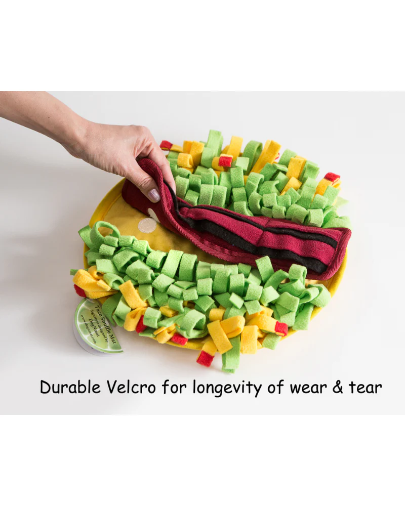 Taco Snuffle Mat Dog Toy - Image 8
