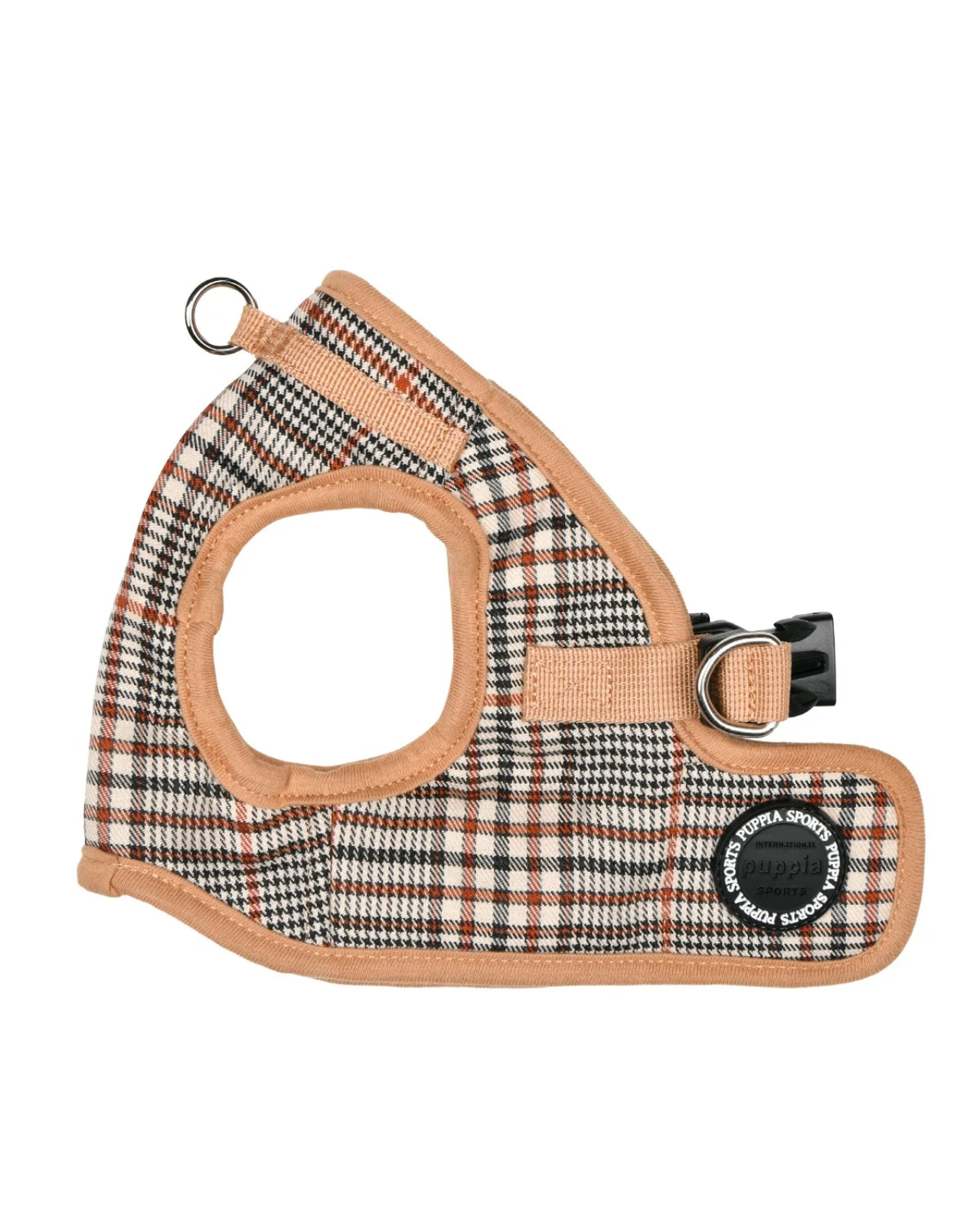 Tan Tartan Plaid Step-in Dog Harness - Image 8