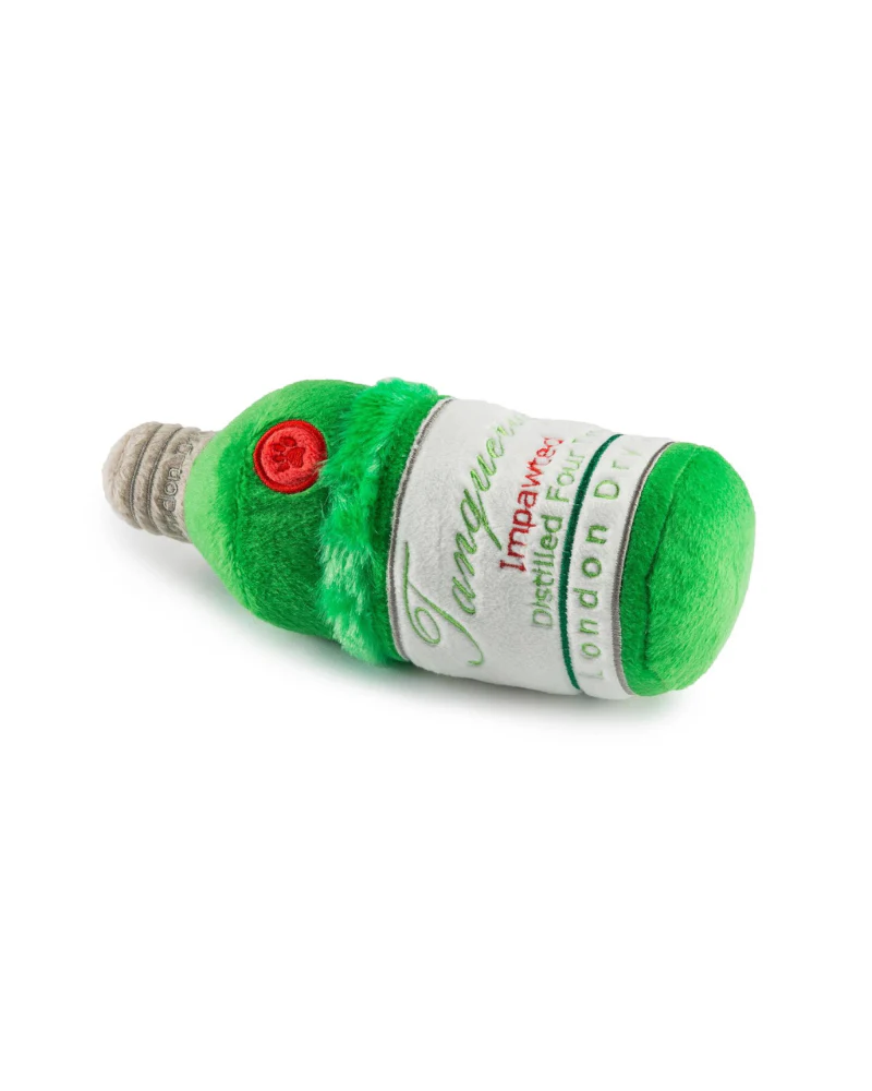 Tanqueruff Gin Squeaky Plush Dog Toy - Image 2