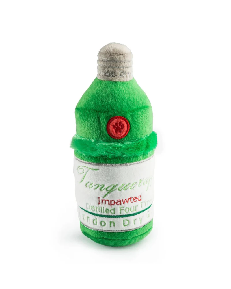 Tanqueruff Gin Squeaky Plush Dog Toy - Image 3