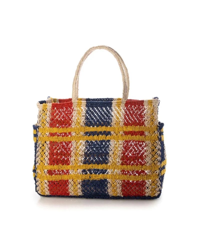 Tartan Picnic Bag in Palace - Image 2