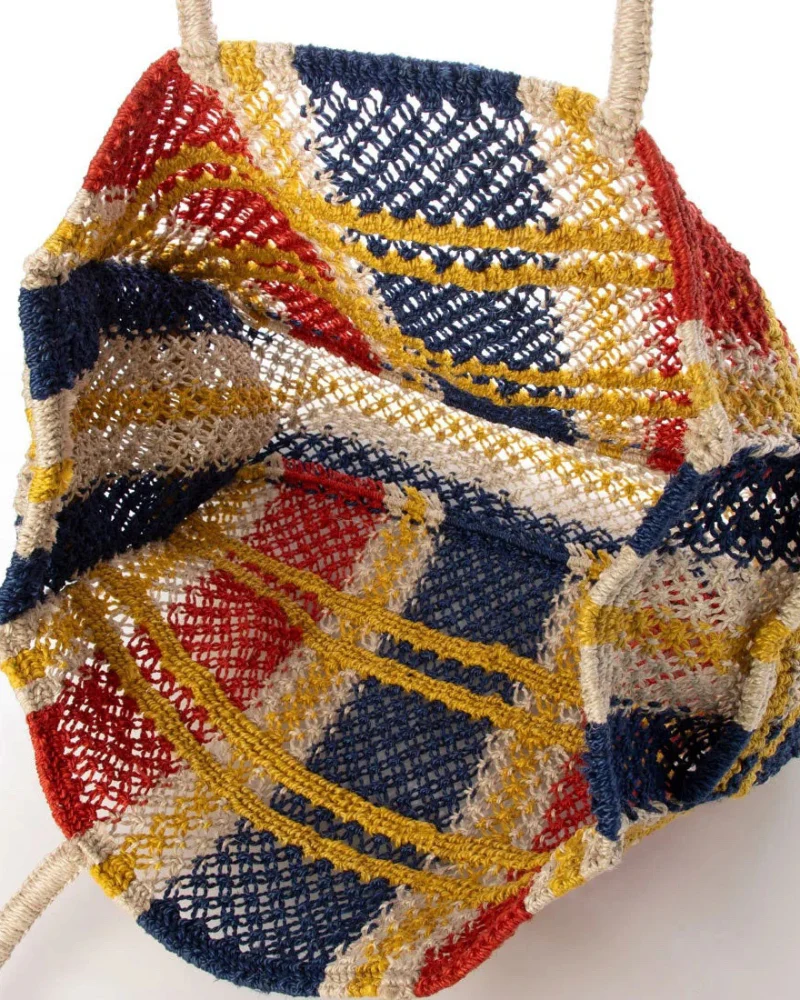 Tartan Picnic Bag in Palace - Image 3