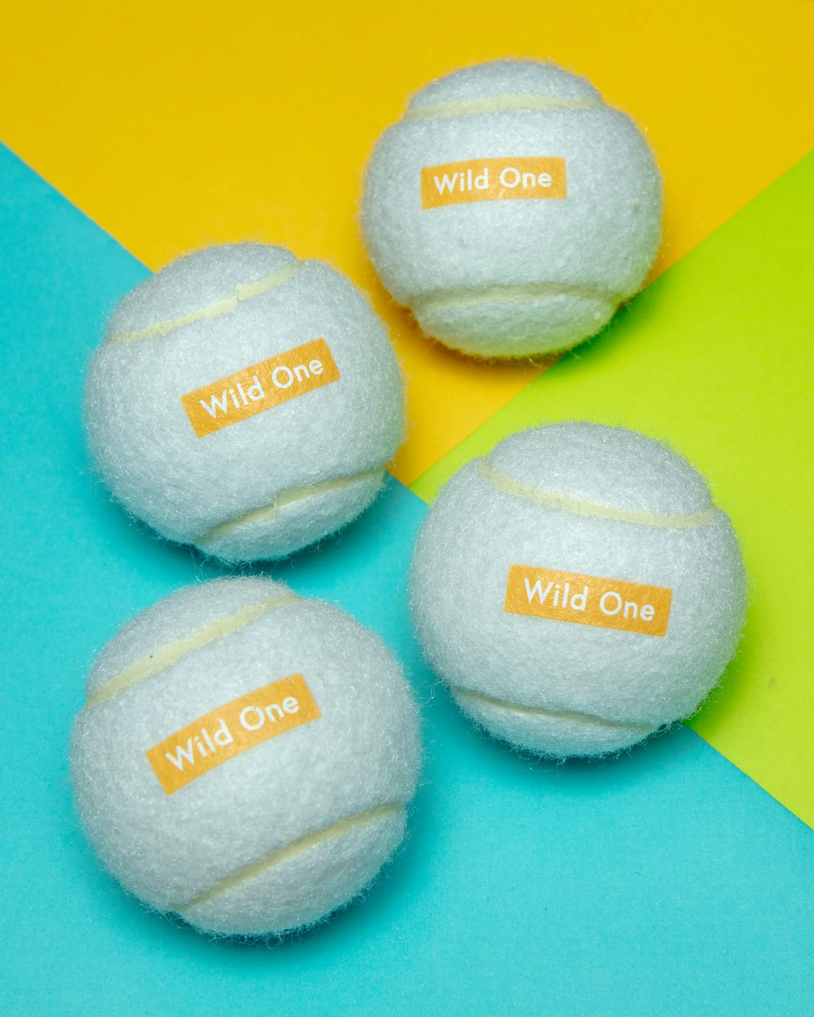 Tennis Balls in White (4-Pack) - Image 3