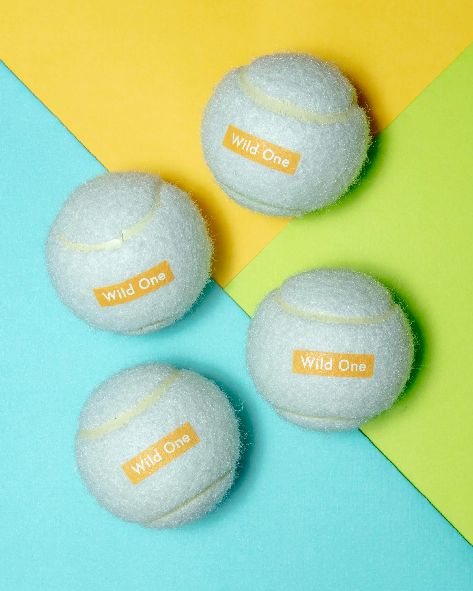Tennis Balls in White (4-Pack) - Image 5