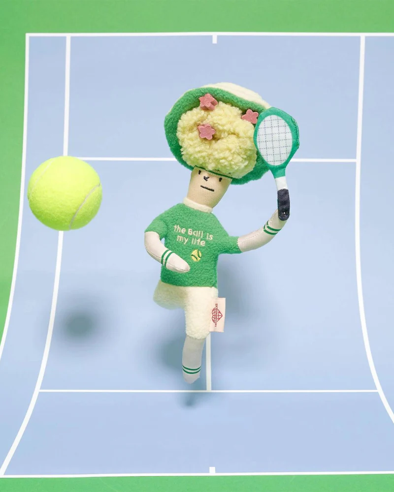 Tennis Hooman Nosework Dog Toy - Image 3
