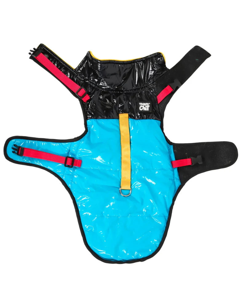 "The Catagonia" Water-Resistant Harness Puffer Jacket for Cats - Image 2
