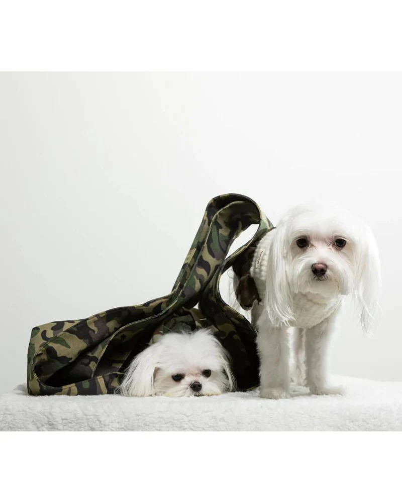 The SNUGGIT Crossbody Dog Sling in Chester Camo (Made in Canada) (FINAL SALE) - Image 4