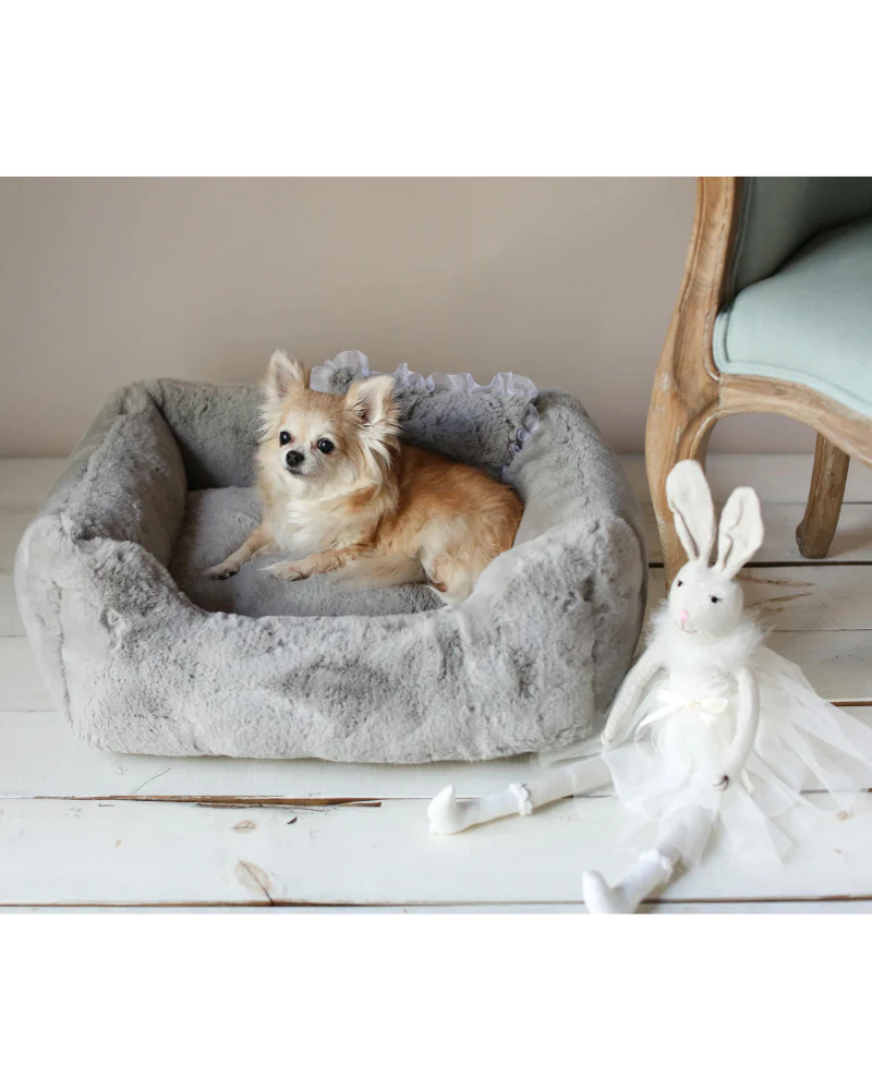 The Divine Dog Bed in Grey (Custom/Direct-Ship) (Made in the USA) - Image 2