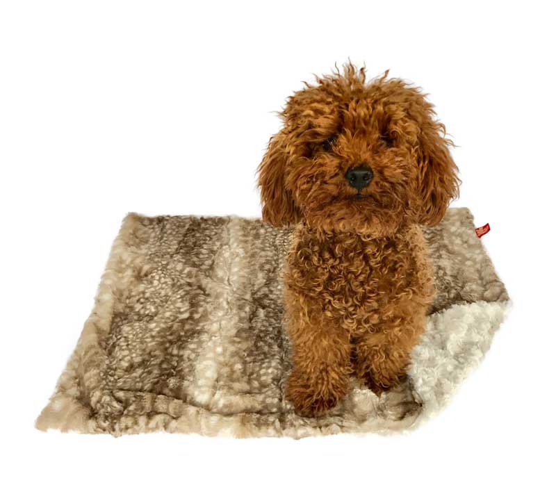 THE DOG SQUAD | Fawn Minkie Blanket