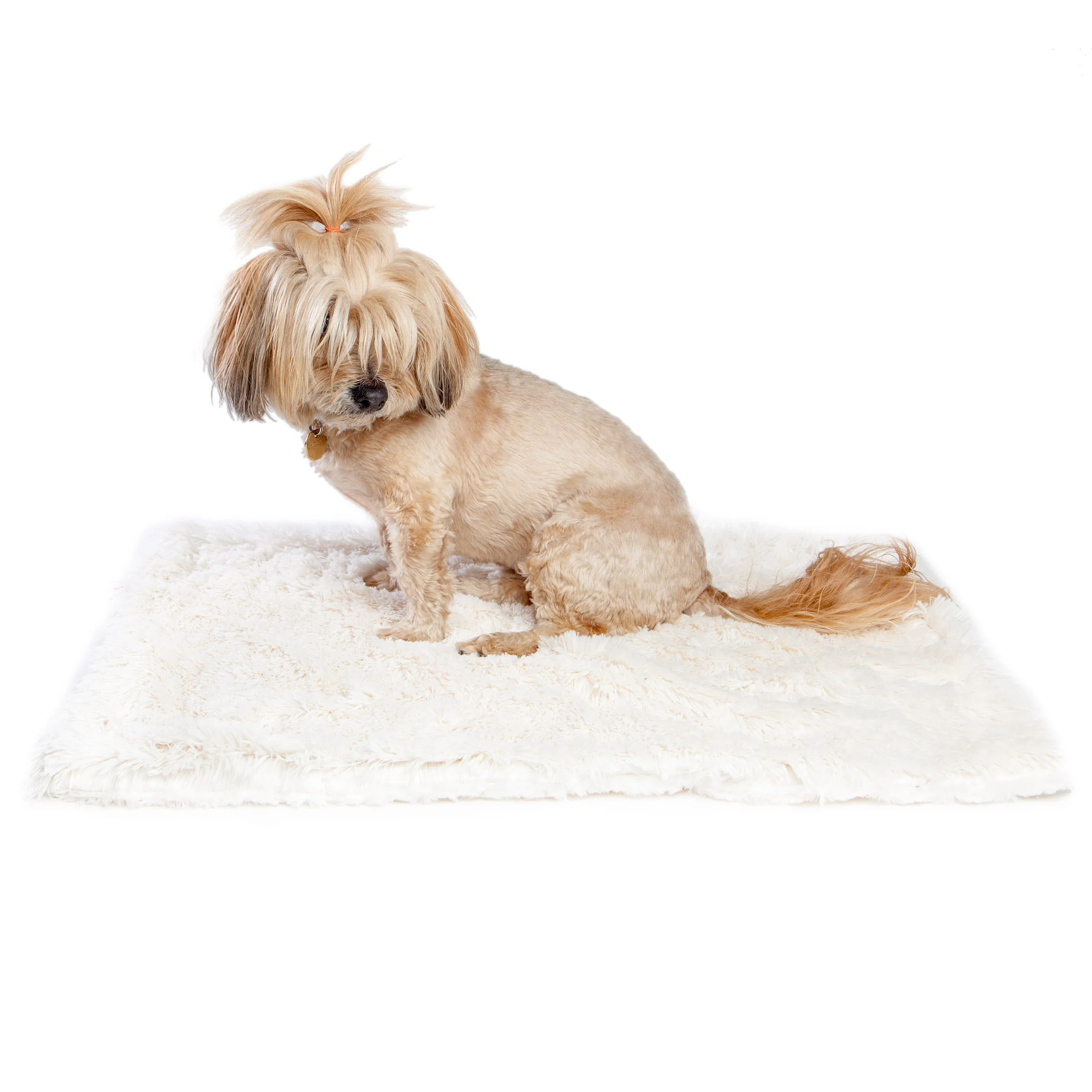 THE DOG SQUAD | Ivory Powder Puff Blanket - Image 3