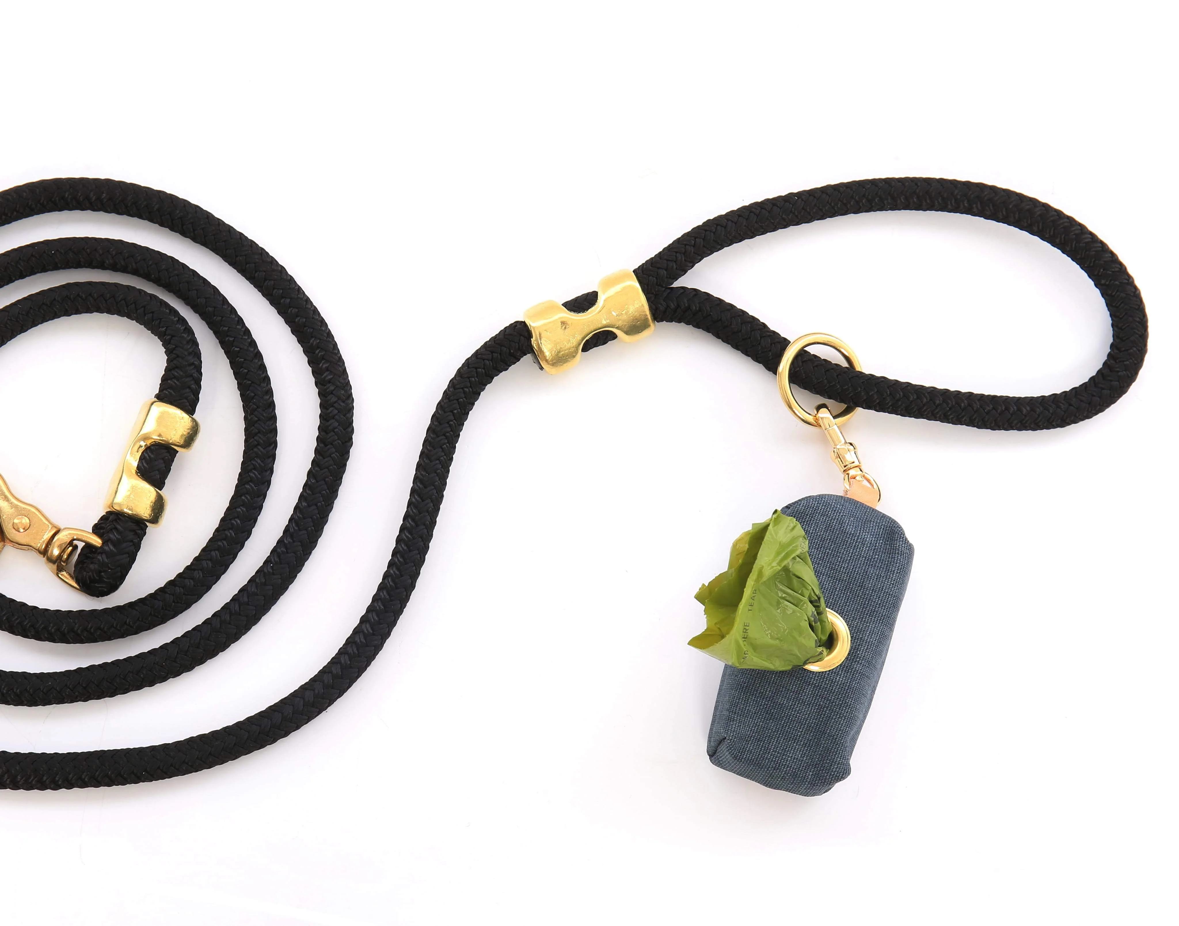 THE FOGGY DOG | Dark Denim Leash Bag - Image 5
