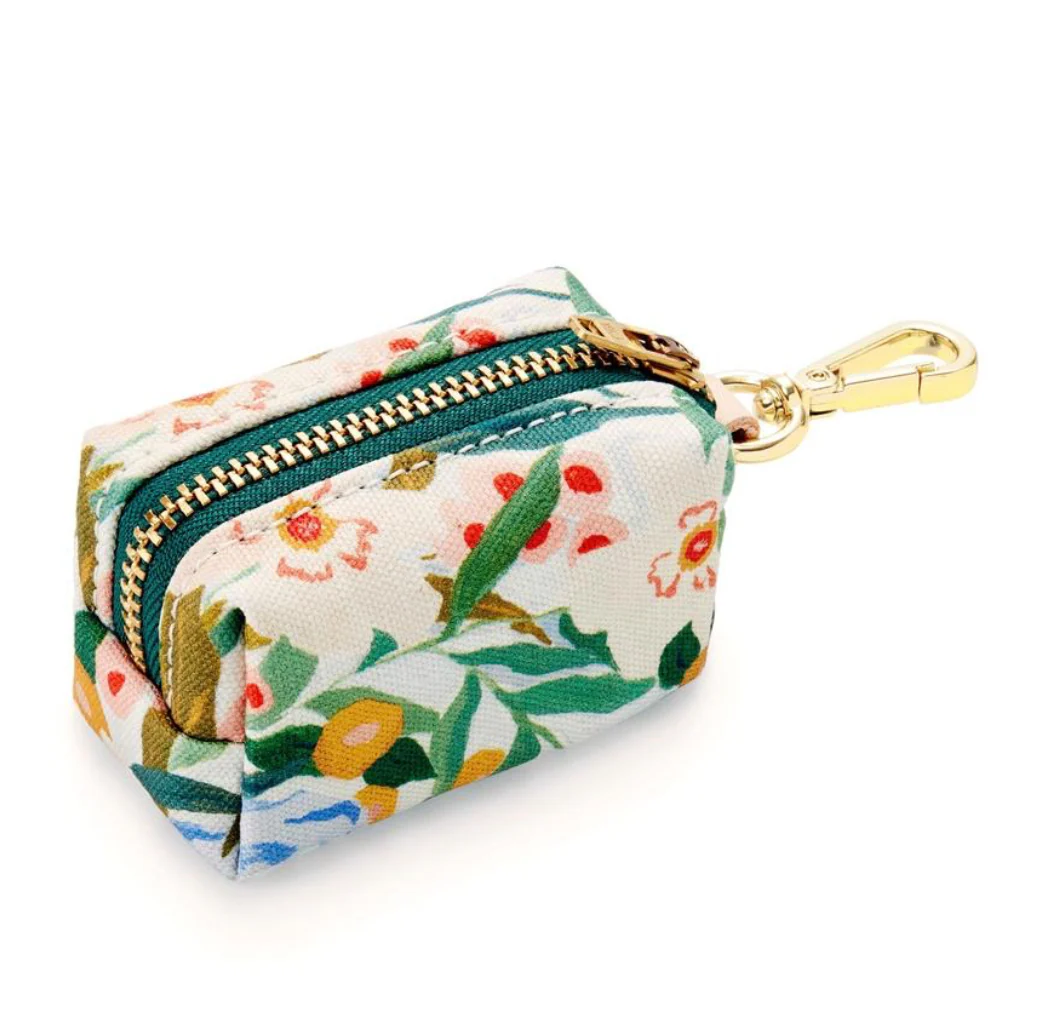 Gathered Print Floral Dog Leash Bag (Made in the USA) << FINAL SALE >> - Image 6
