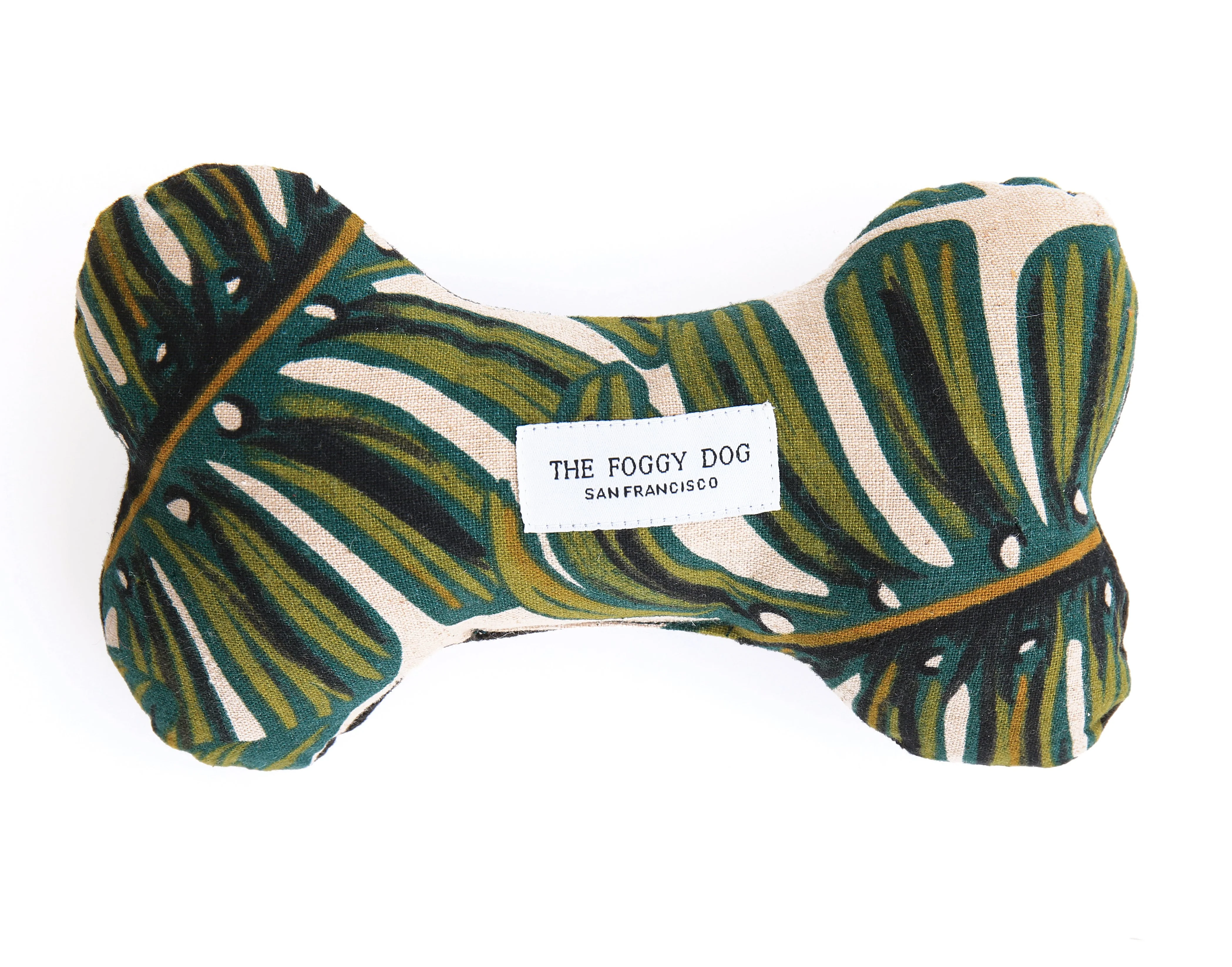 THE FOGGY DOG | Monsterra Leaf Dog Bone Toy - Image 3