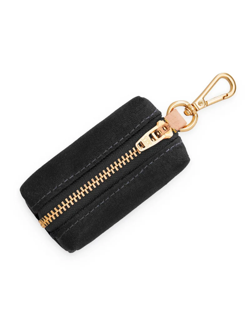 Onyx Waxed Canvas Waste Bag Dispenser (Made in the USA) - Image 3