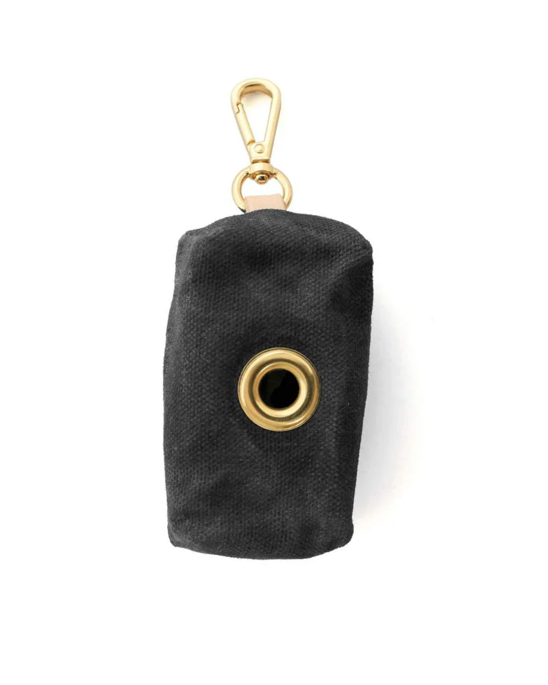 Onyx Waxed Canvas Waste Bag Dispenser (Made in the USA) - Image 7
