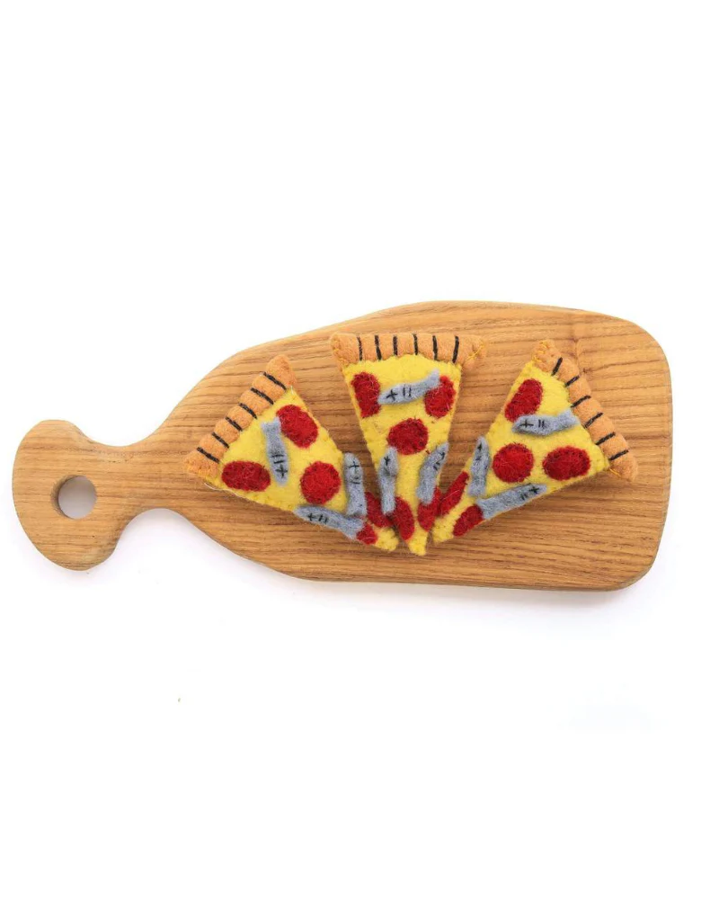 Wool Pizza Cat Toy - Image 2