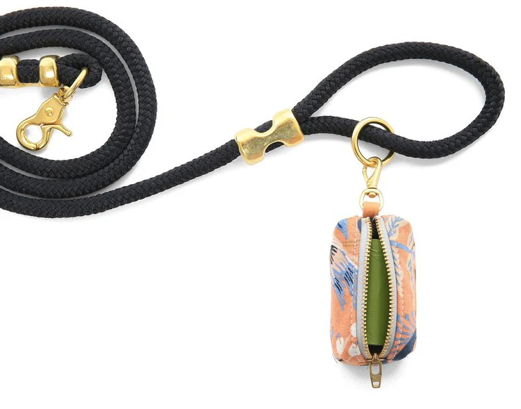 THE FOGGY DOG | Rifle Paper Co. Boho Birds Peach Leash Bag - Image 2