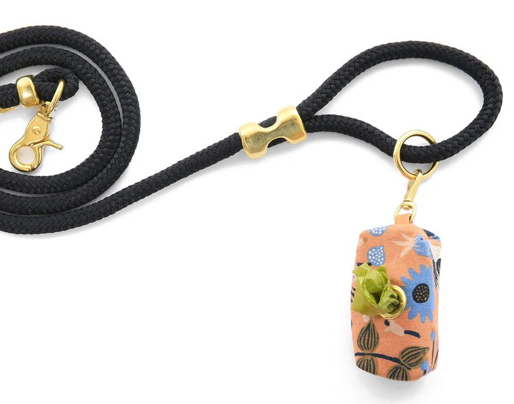THE FOGGY DOG | Rifle Paper Co. Boho Birds Peach Leash Bag - Image 3