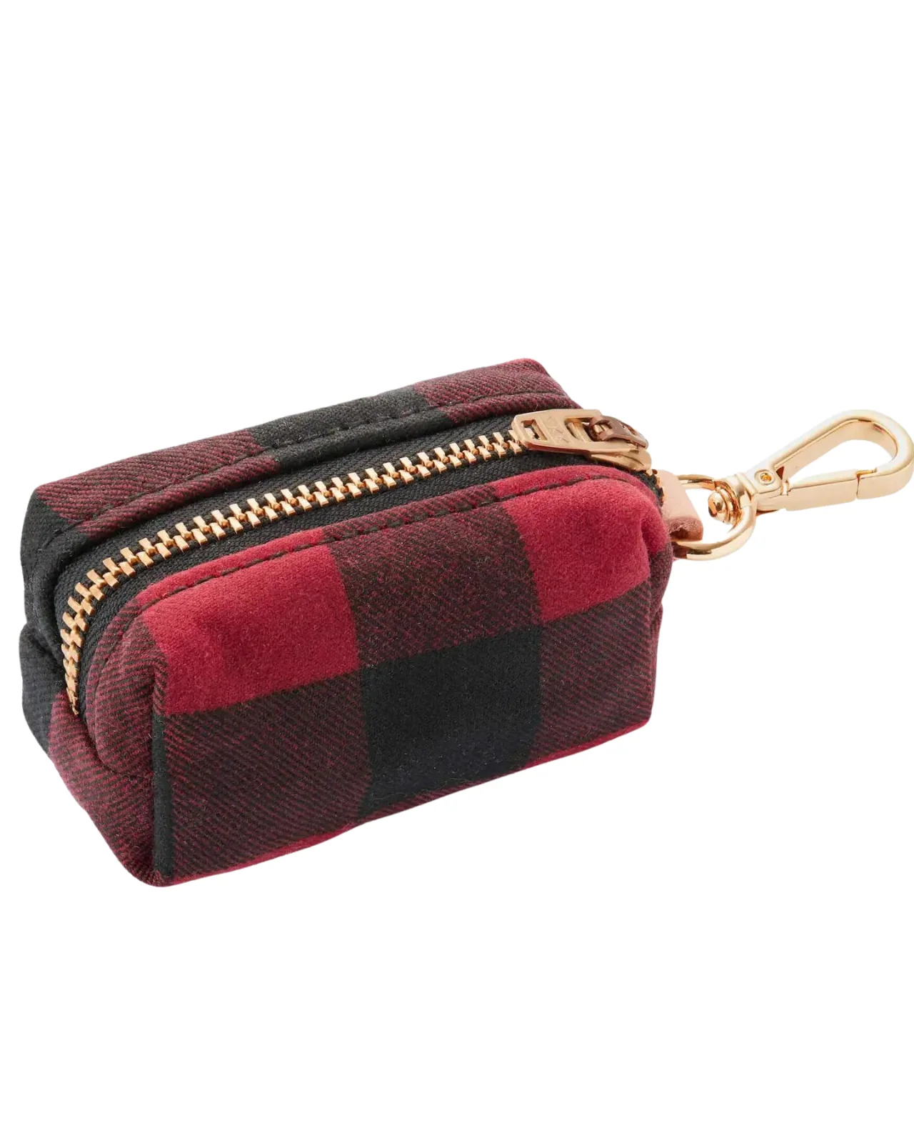 Buffalo Check Waxed Canvas Poo Bag Dispenser (FINAL SALE) - Image 2