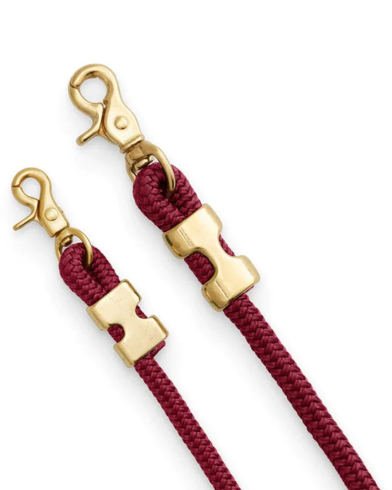 Wine Marine Rope Dog Leash<br> (Made in the USA) (FINAL SALE) - Image 3