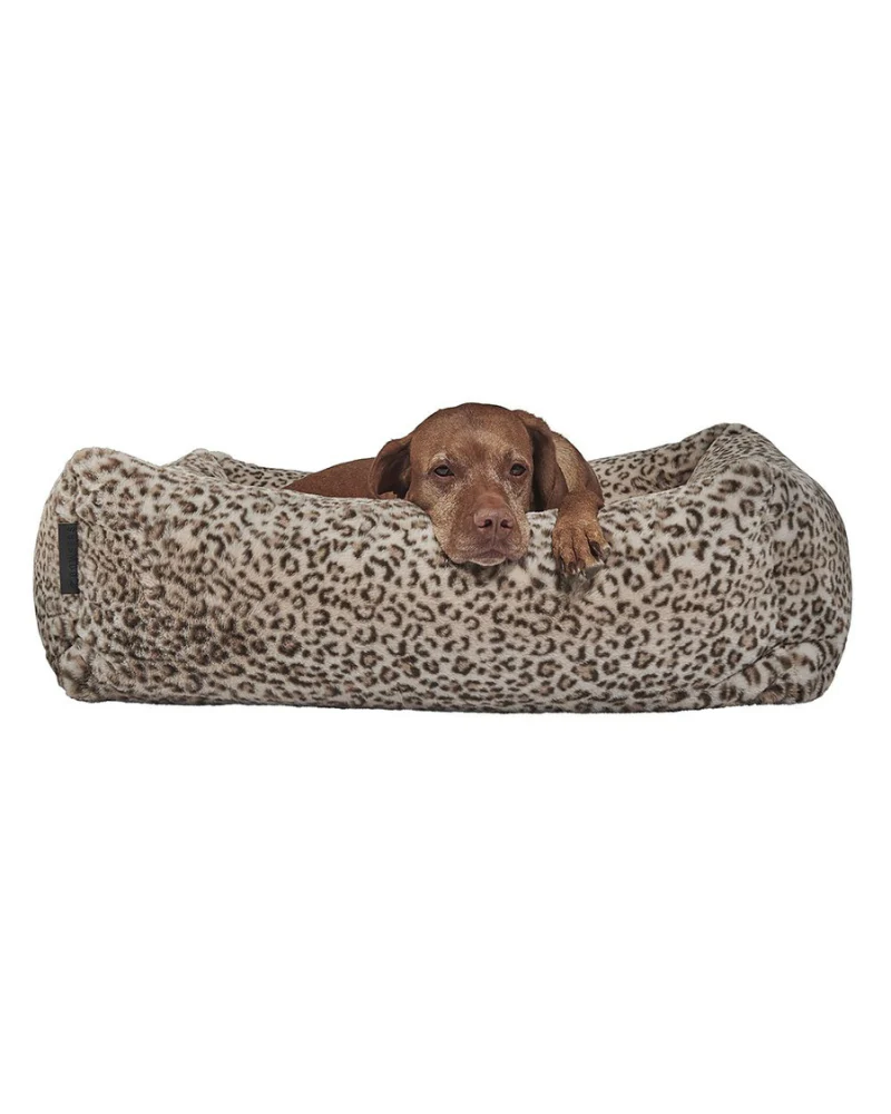 The Franklin Dog Bed in Leopard (Direct-Ship) - Image 3