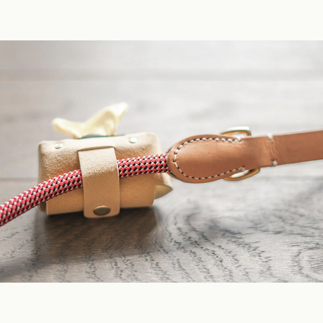 THE FURRYFOLKS | Daily Poop Bag Holder in Cream Yellow - Image 2