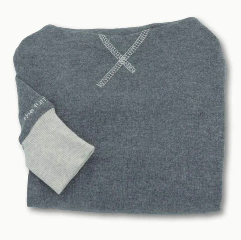 THE FURRYFOLKS | High Neck Tee in Grey - Image 6