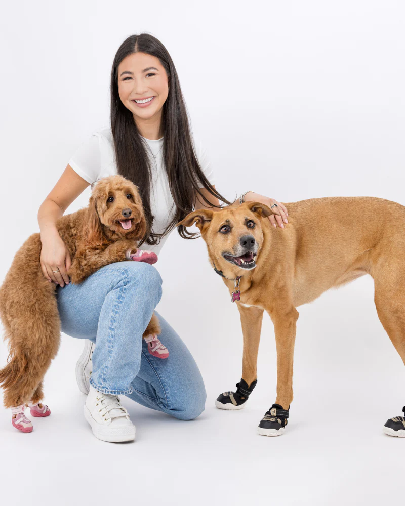 The Kai - Protective Footwear for Dogs in Black or Pink - Image 17