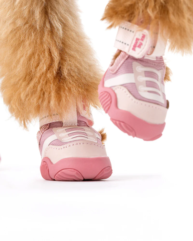 The Kai - Protective Footwear for Dogs in Black or Pink - Image 3