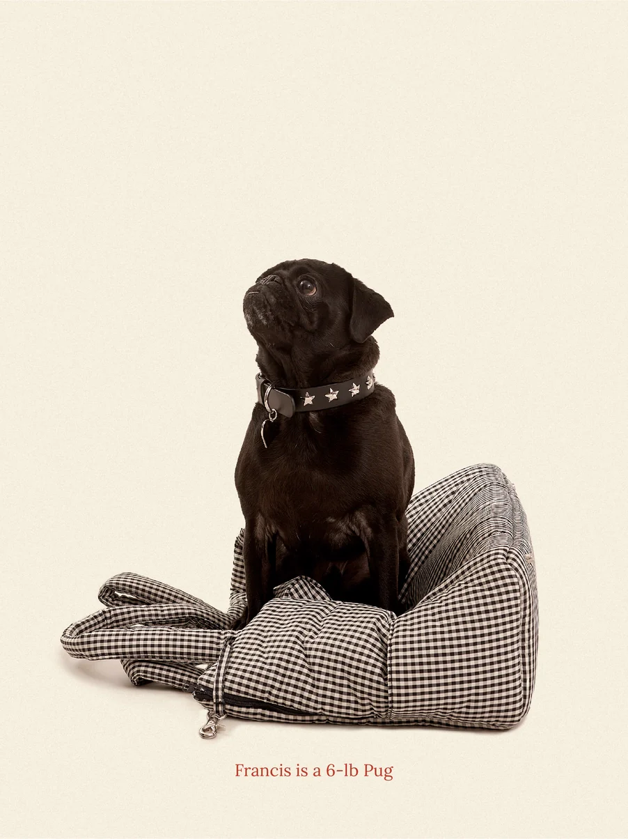 The Little Beast Dog Carrier in Noir - Image 3