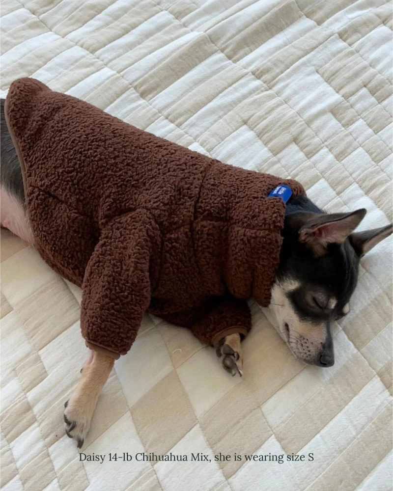 The Magic Brownie Fleece Dog Sweatshirt (FINAL SALE) - Image 6