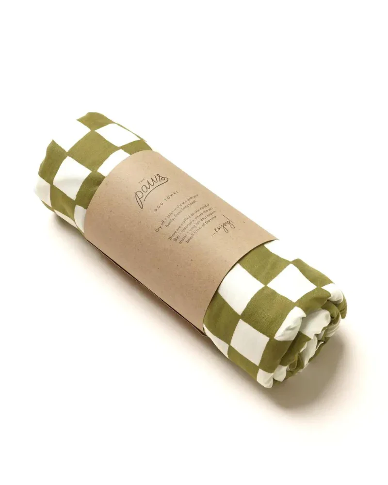 Cotton + Terry Dog Towel - Image 11