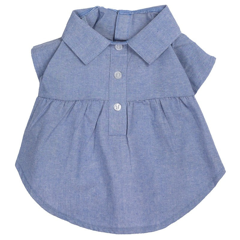 THE WORTHY DOG | Chambray Dress - Image 3