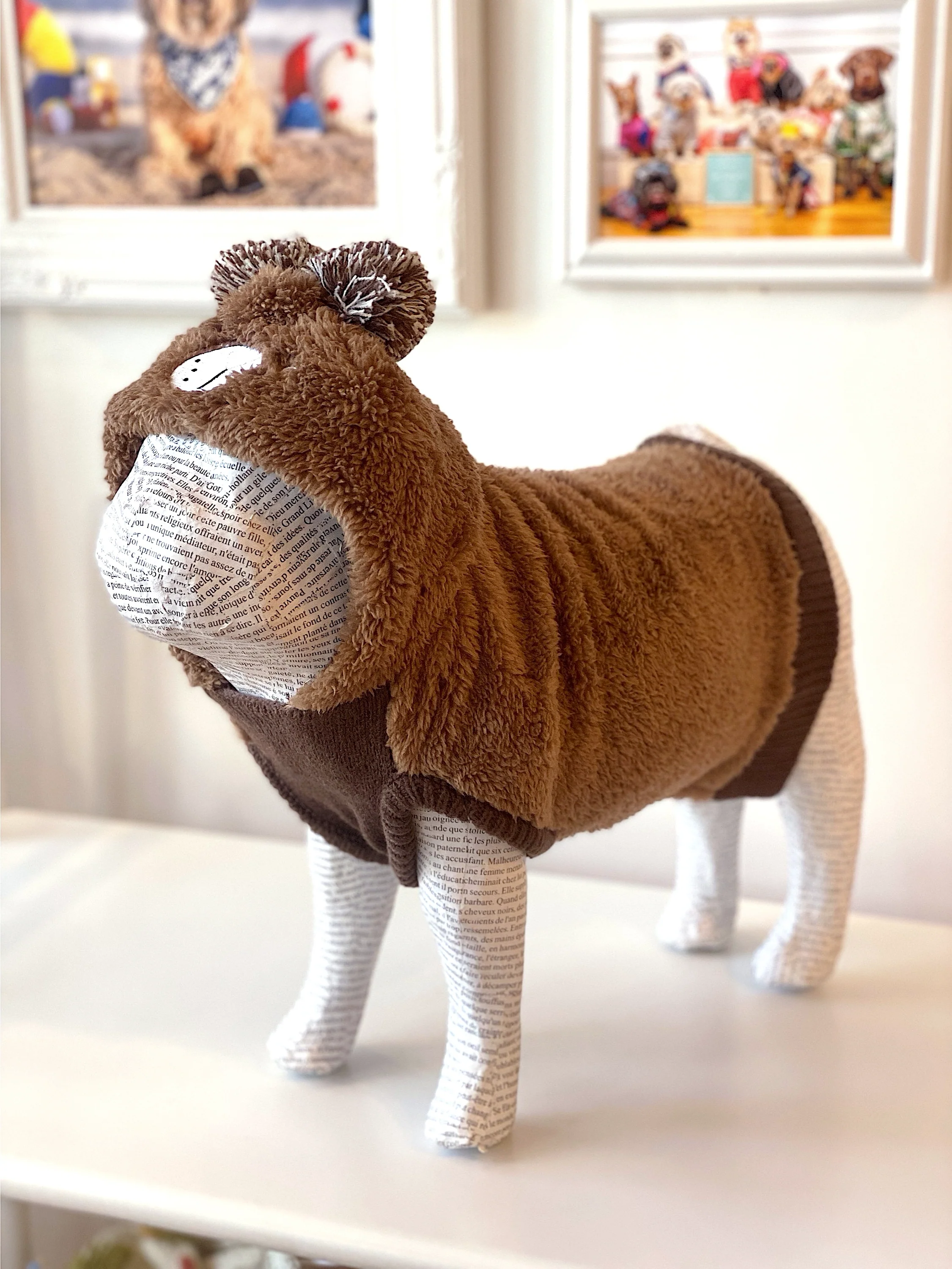 Fuzzy Wuzzy Teddy Bear Dog Hoodie - Image 4