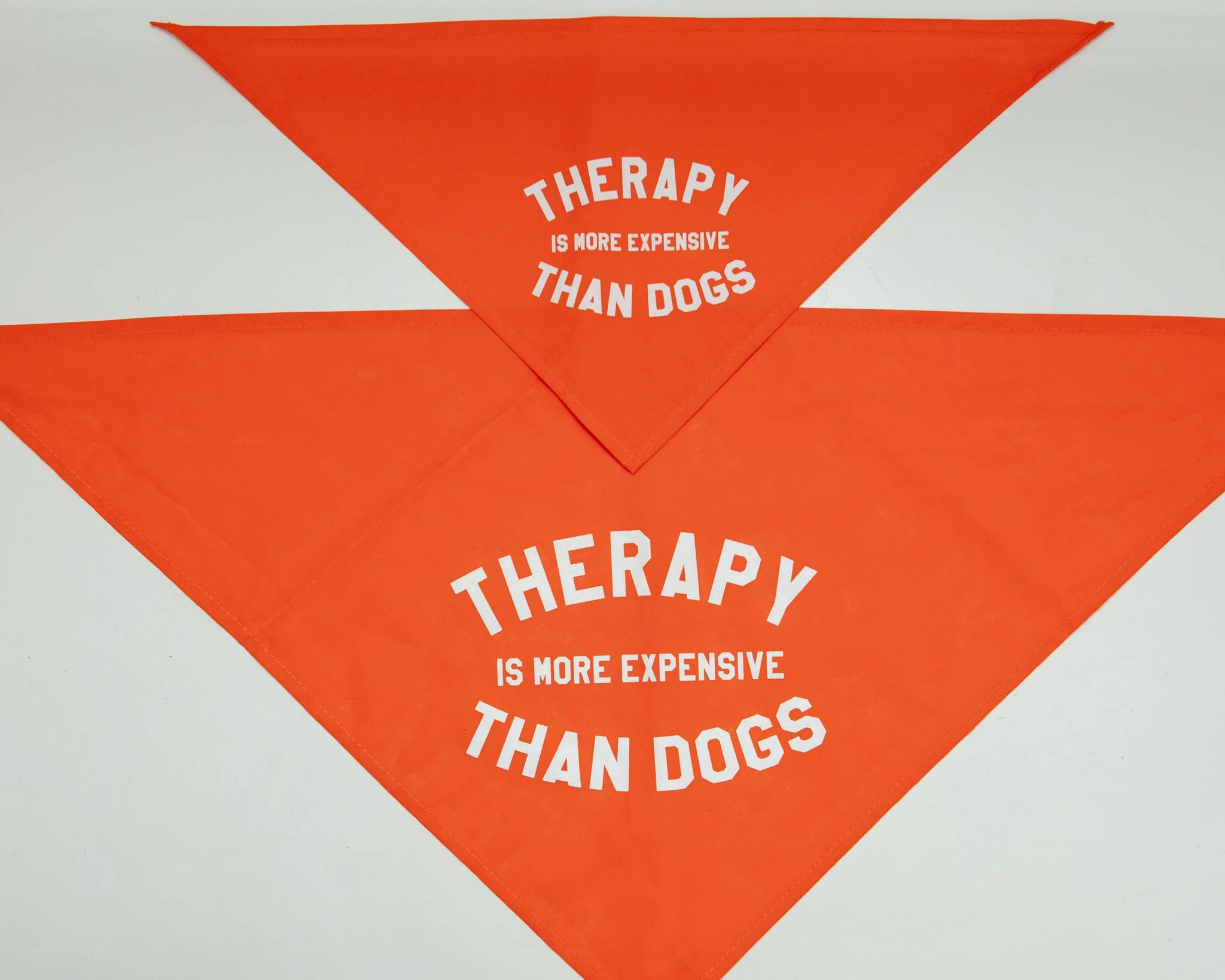 Therapy is More Expensive than Dogs Bandana<br>(Made in the USA) (FINAL SALE) - Image 5