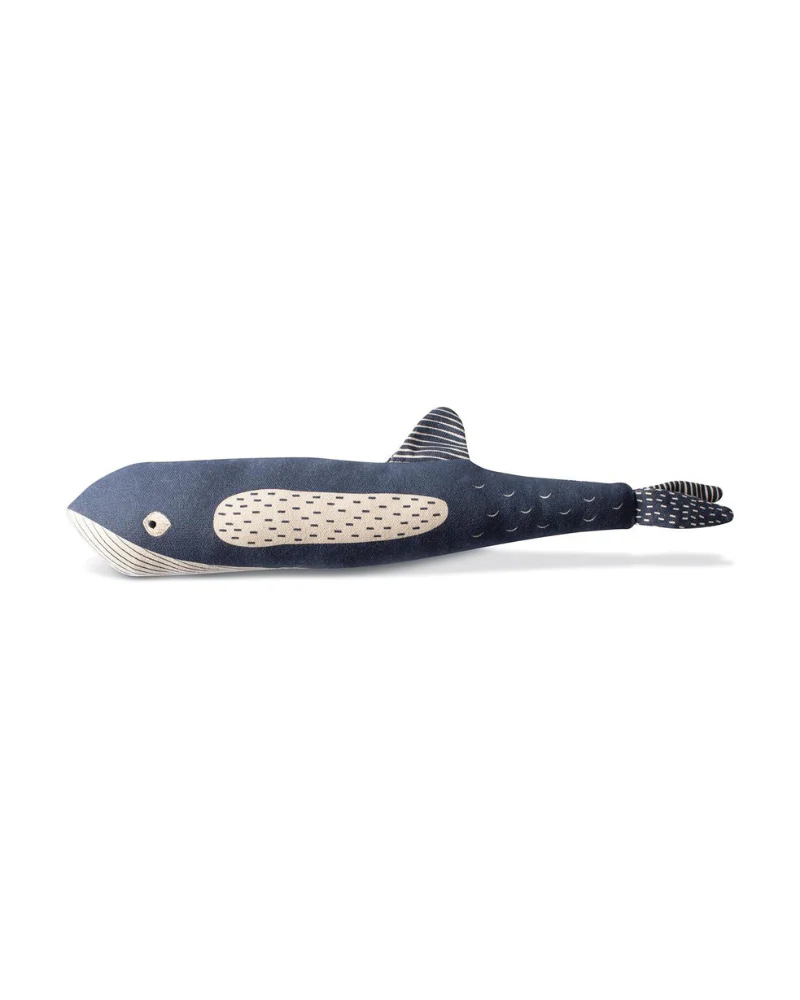 There She Blows Canvas Whale Dog Toy - Image 4