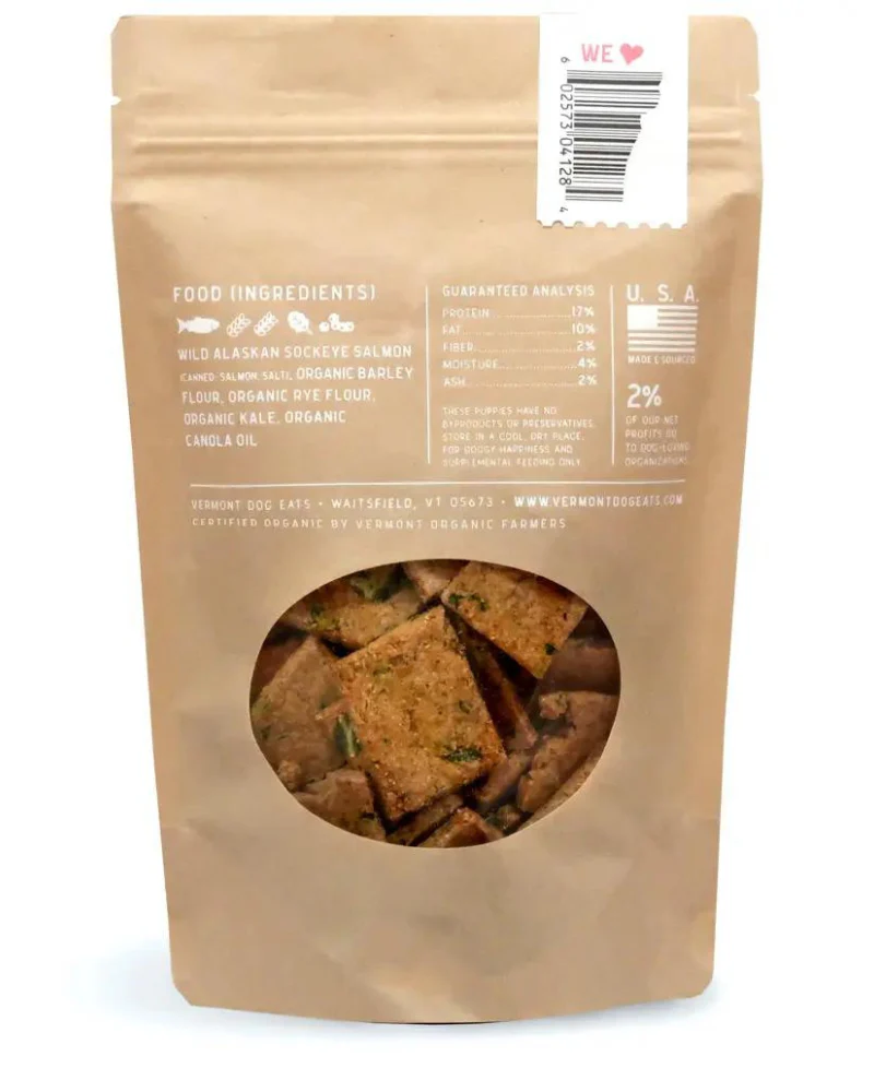 Tico's Tasties Wild Alaskan Salmon & Kale Dog Treats - Image 4