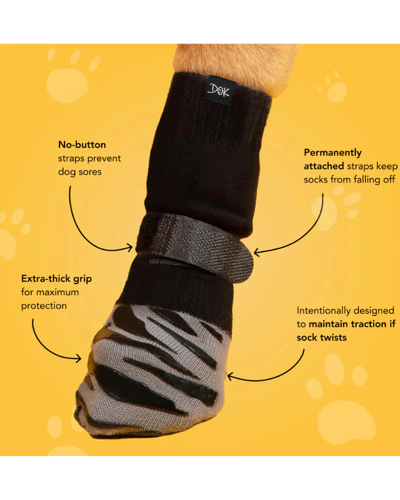 TigerToes Non-Slip Dog Socks - Image 4