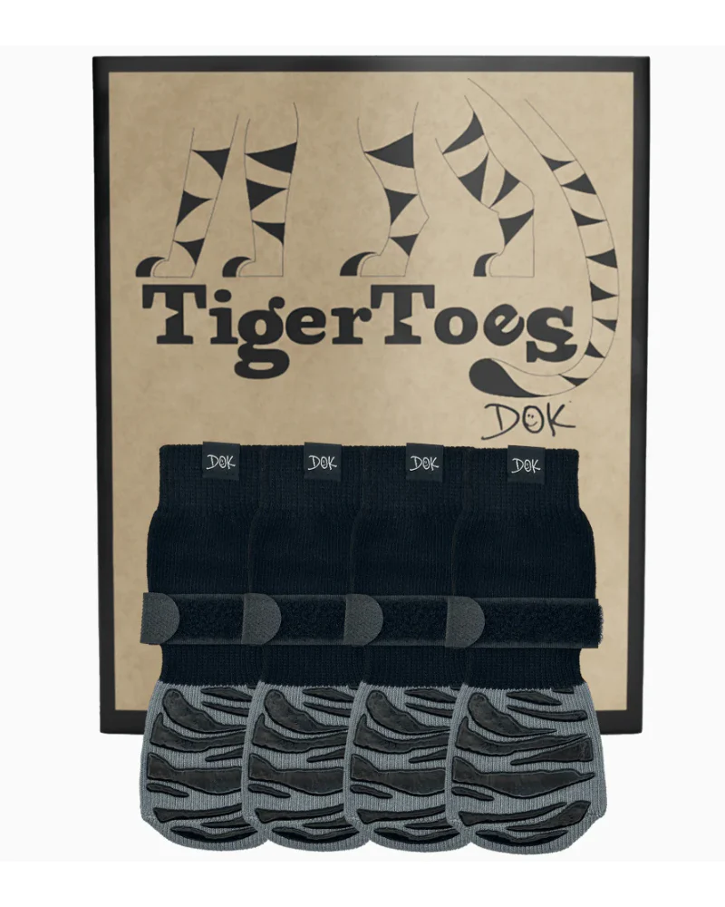 TigerToes Non-Slip Dog Socks - Image 5
