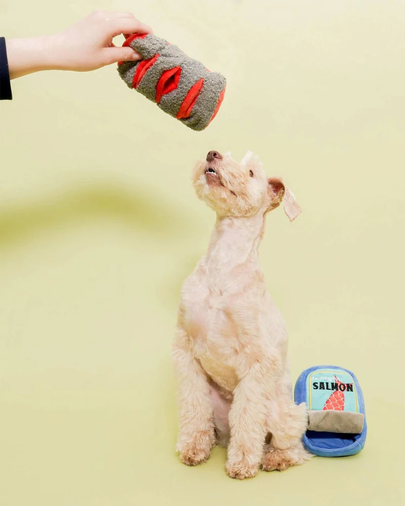Tinned Salmon Nosework Dog Toy (FINAL SALE) - Image 6