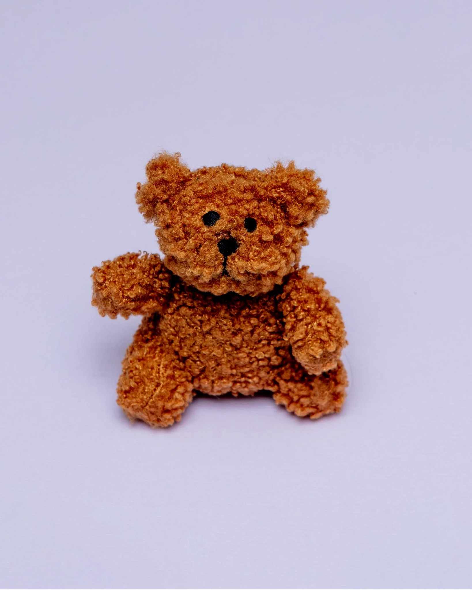 Tiny Teddy Squeaky Plush Dog Toy