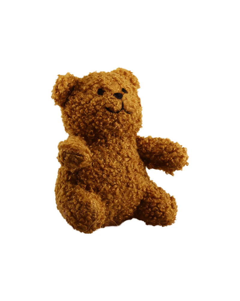 Tiny Teddy Squeaky Plush Dog Toy - Image 2