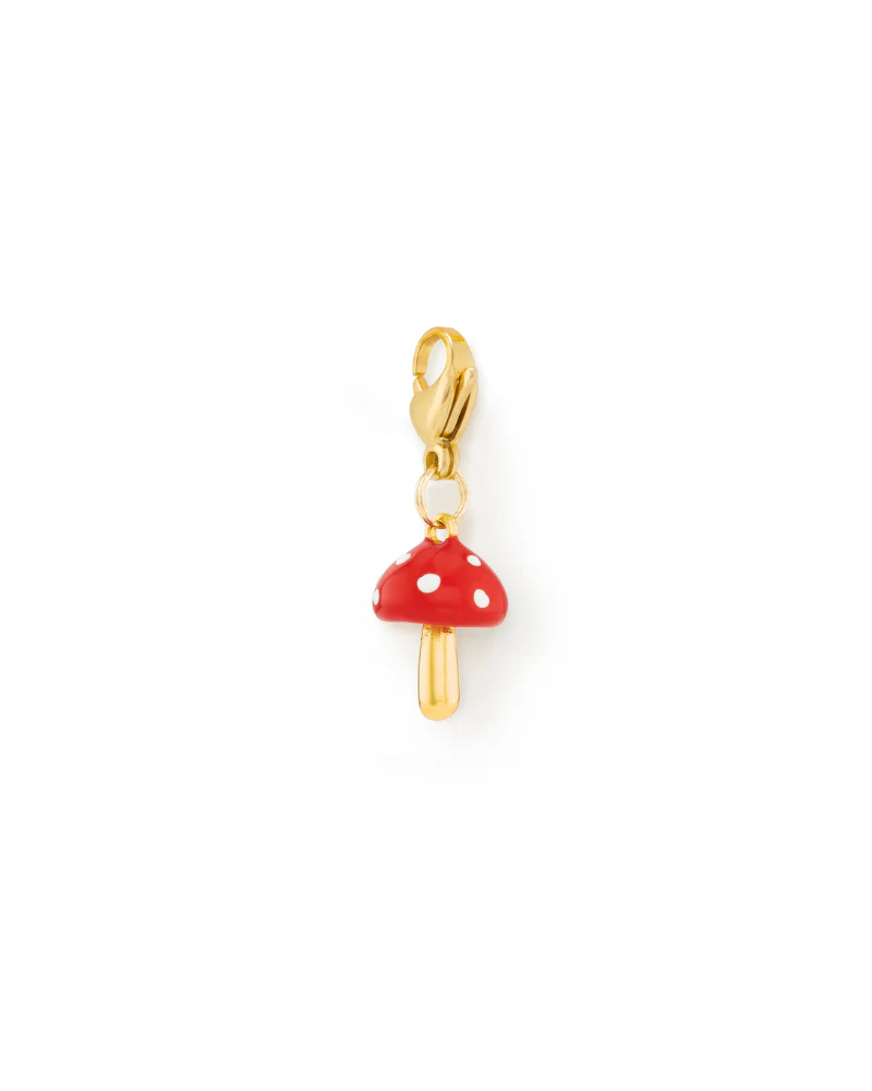 Toadstool Dog Collar Charm - Image 3