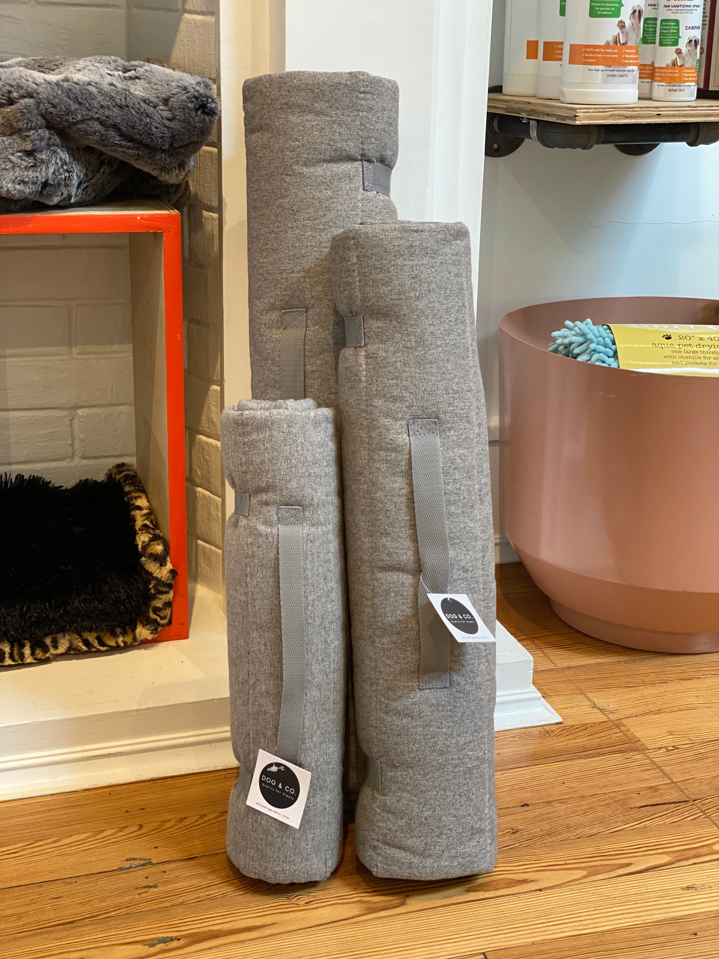 Roll-Up Travel Mat in Grey (FINAL SALE) - Image 4