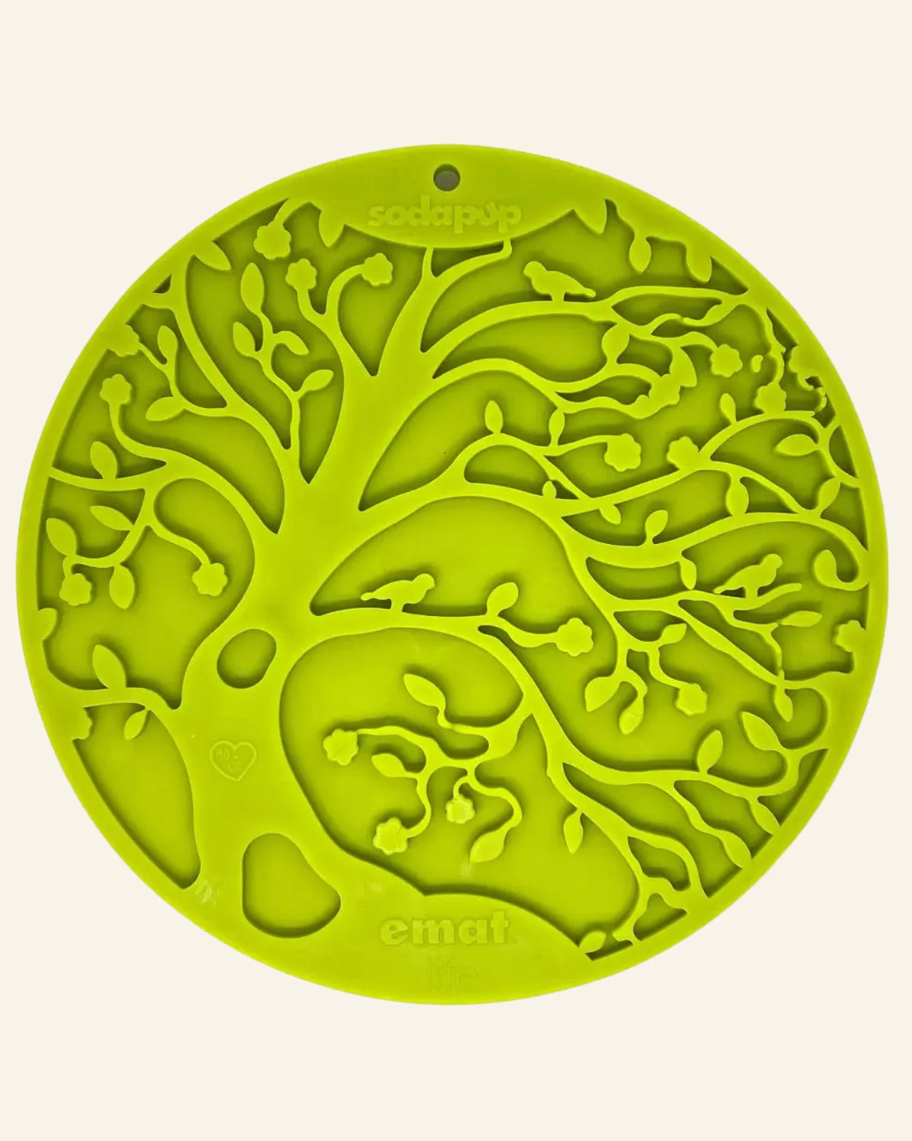 Tree of Life Enrichment Lick Mat with Suction Cups (Made in the USA) - Image 3