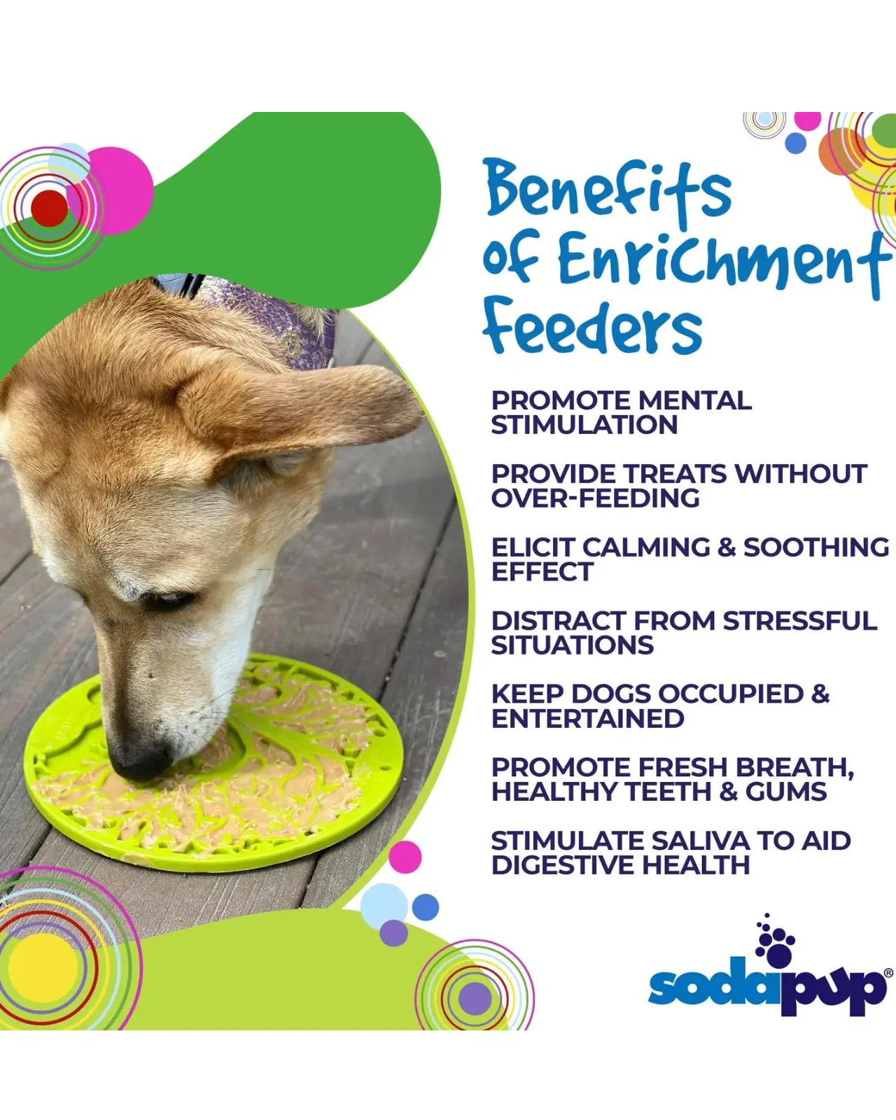 Tree of Life Enrichment Lick Mat with Suction Cups (Made in the USA) - Image 4