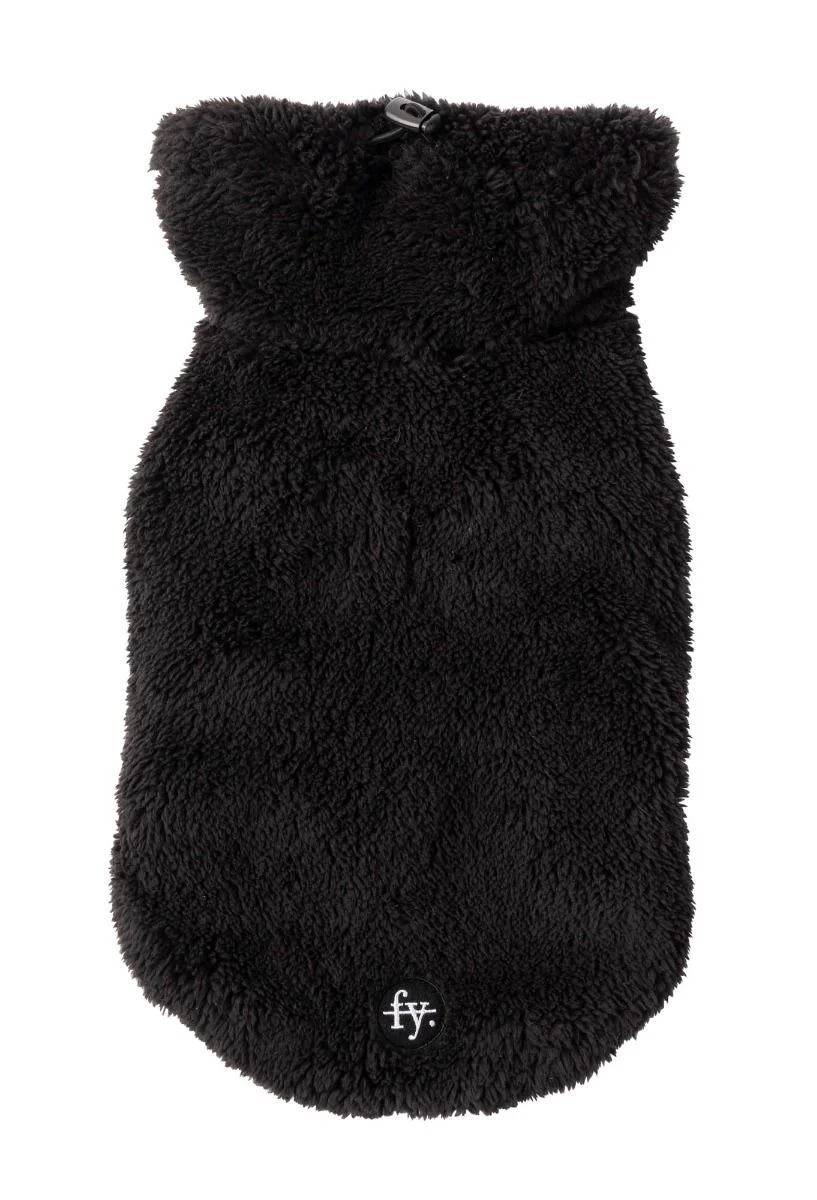Turtle Teddy Dog Fleece in Black (FINAL SALE) - Image 2