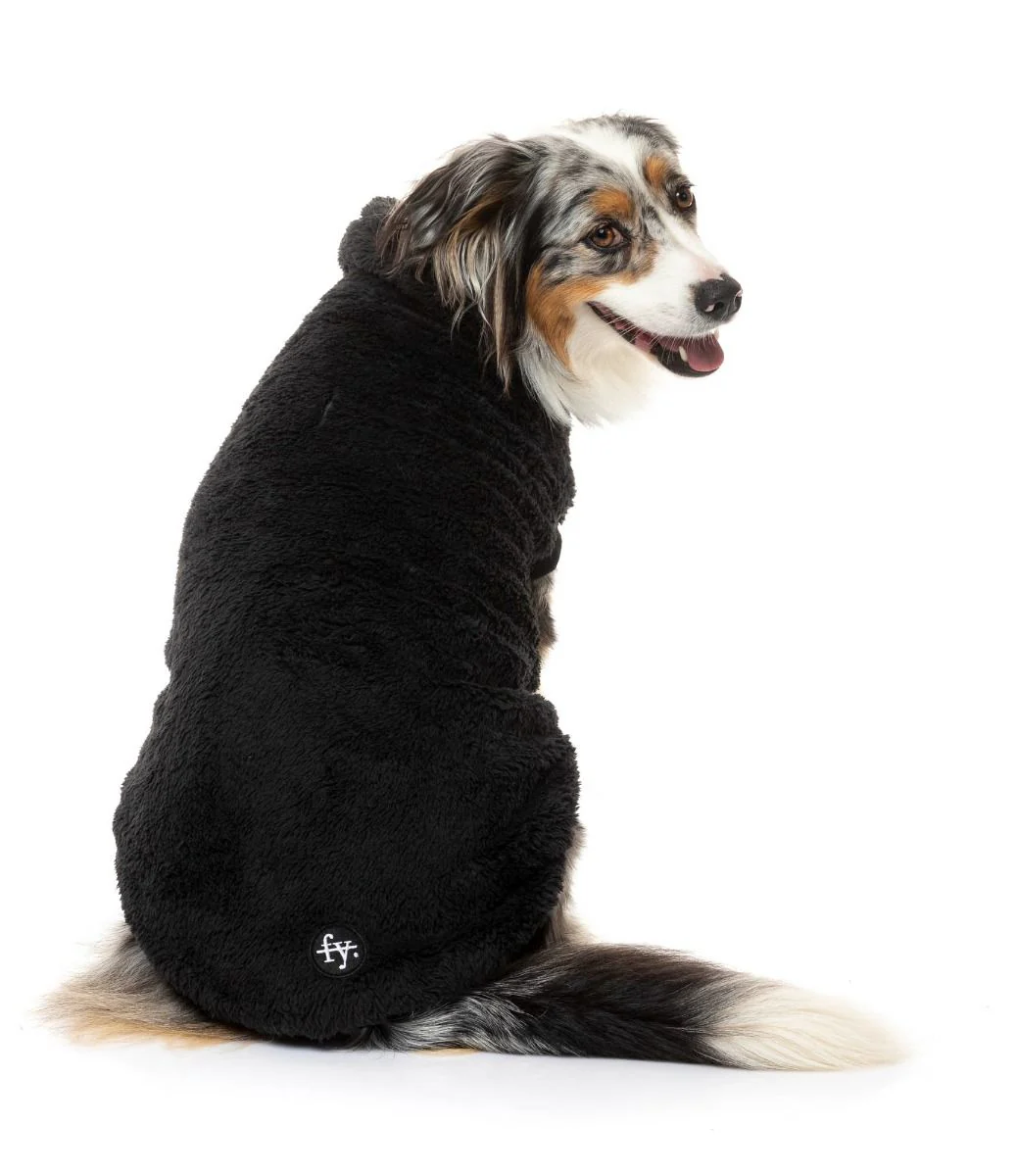 Turtle Teddy Dog Fleece in Black (FINAL SALE) - Image 3